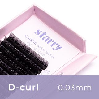 CLASSIC D 0.03 lashes (New version)