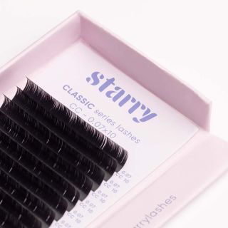 CLASSIC C 0.15 FLAT lashes 0 Starry lashes