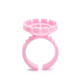 Pink glue ring 100pcs 1 Starry lashes