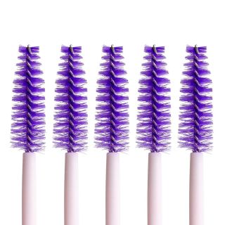 Eyelash brush, dark purple 