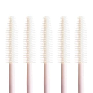 Silicone eyelash brush, white
