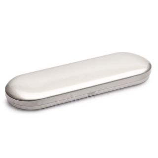 Tweezer case, silver