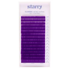 Purple lashes CC 0.07 MIX 6-13mm 0 Starry lashes