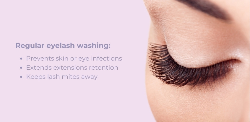 Hybrid lash extensions